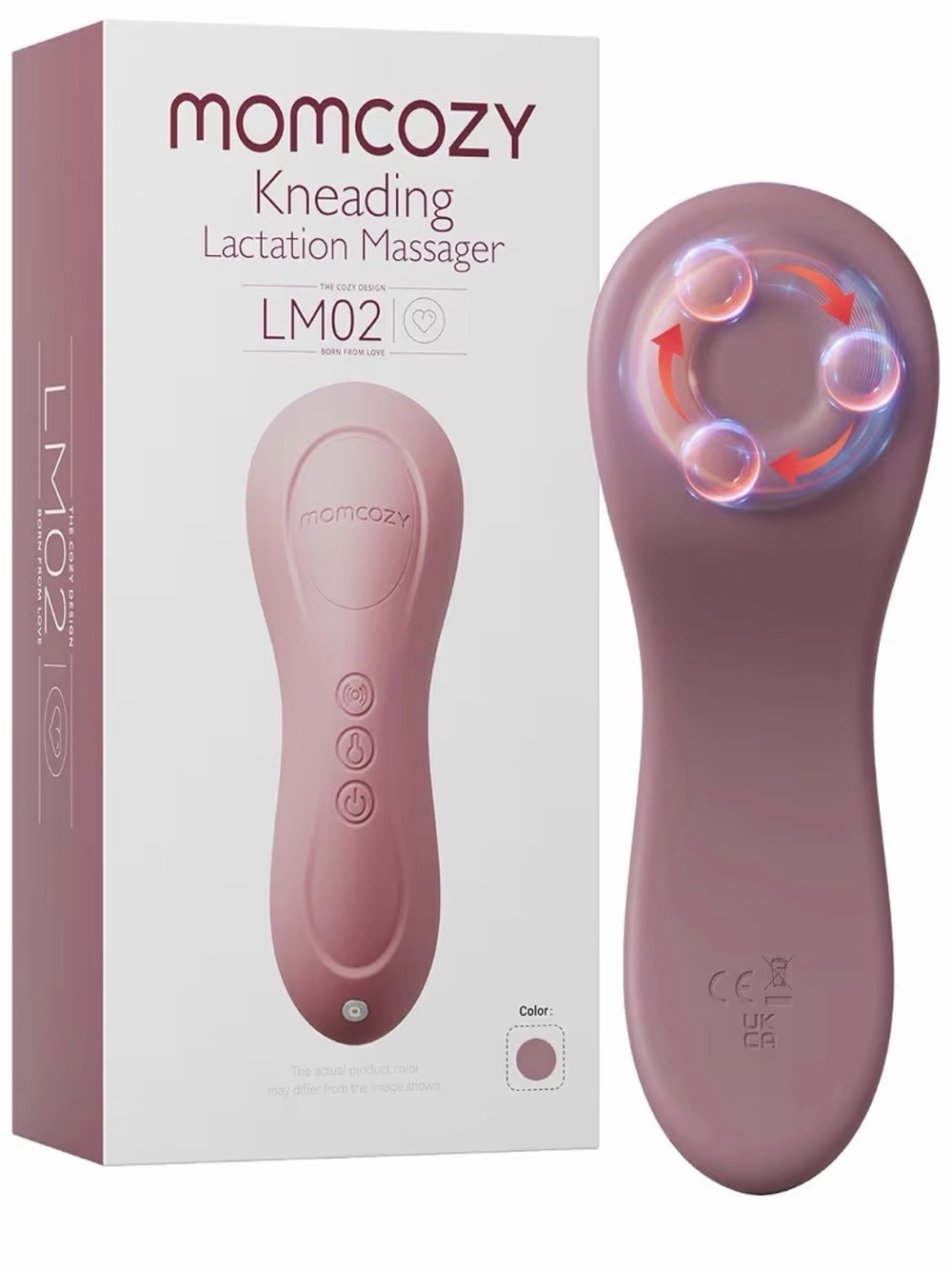 NIB - Momcozy Rolling Lactation Massager with Heat, 3-in-1